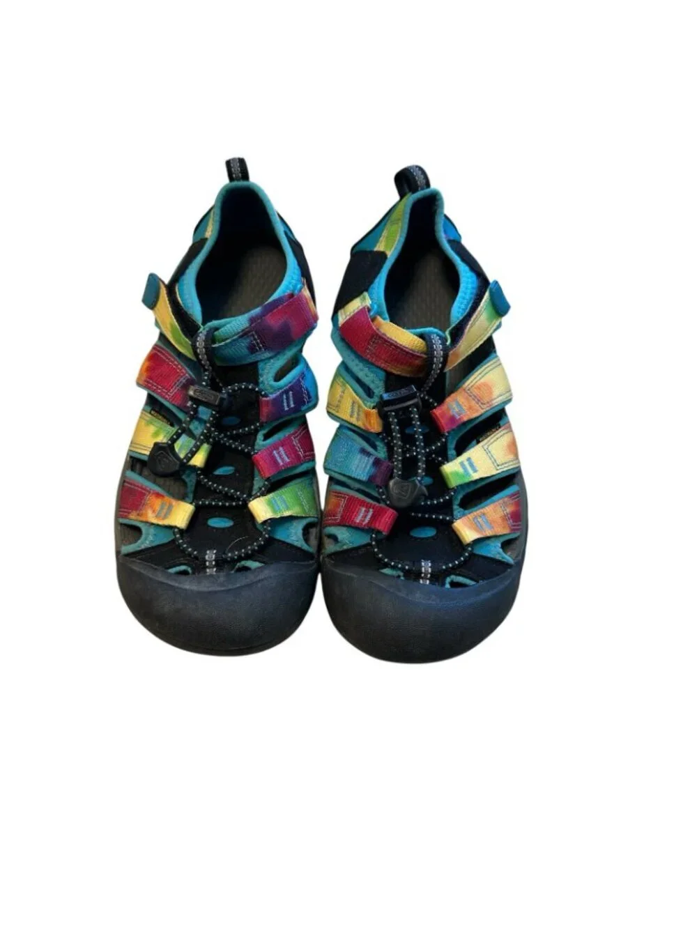 Keen Newport Retro Original Kids Sandals Shoes Size 5 Tie Dye 1018441 Waterproof